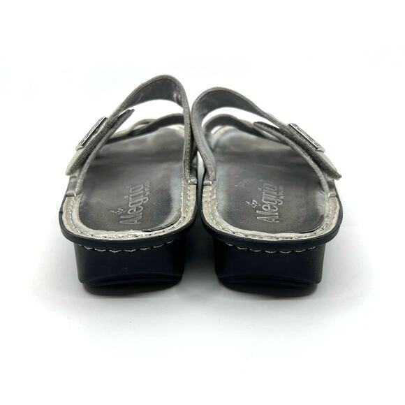 Alegria Victoriah Ivory Sheen Women's Sandals 6 US - Picture 7 of 10